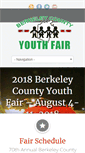 Mobile Screenshot of berkeleycountyyouthfair.org